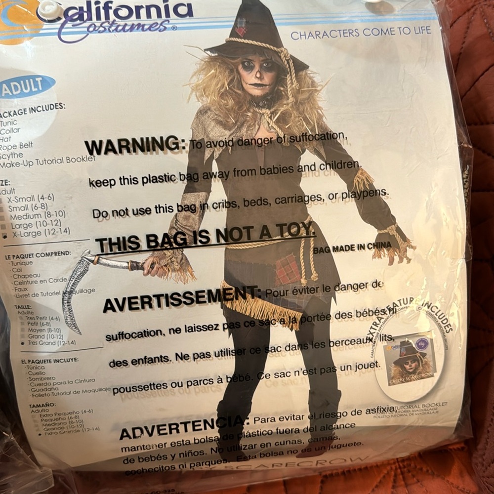 Creepy scarecrow